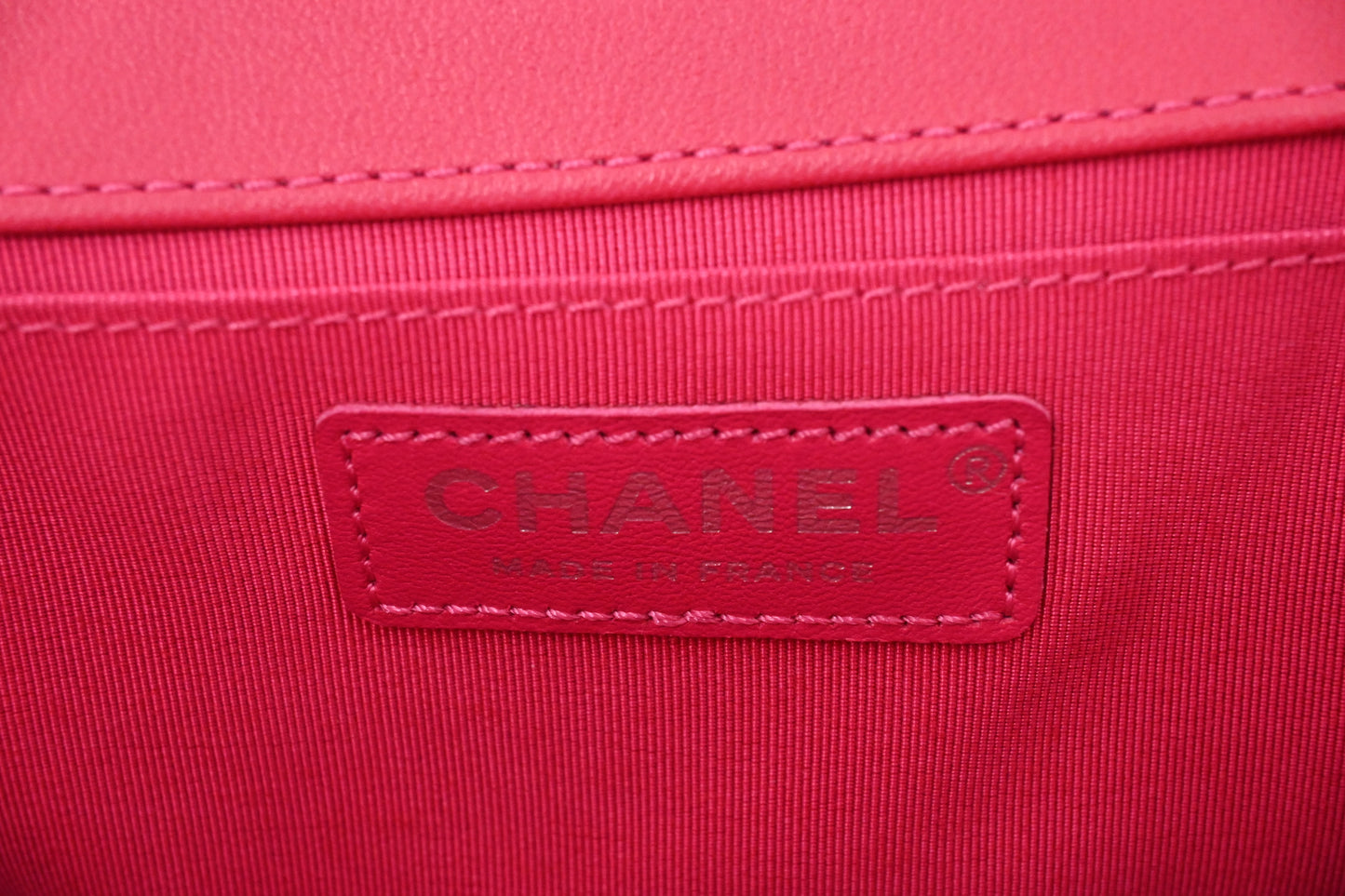 Chanel Medium Boy in Pink Velvet