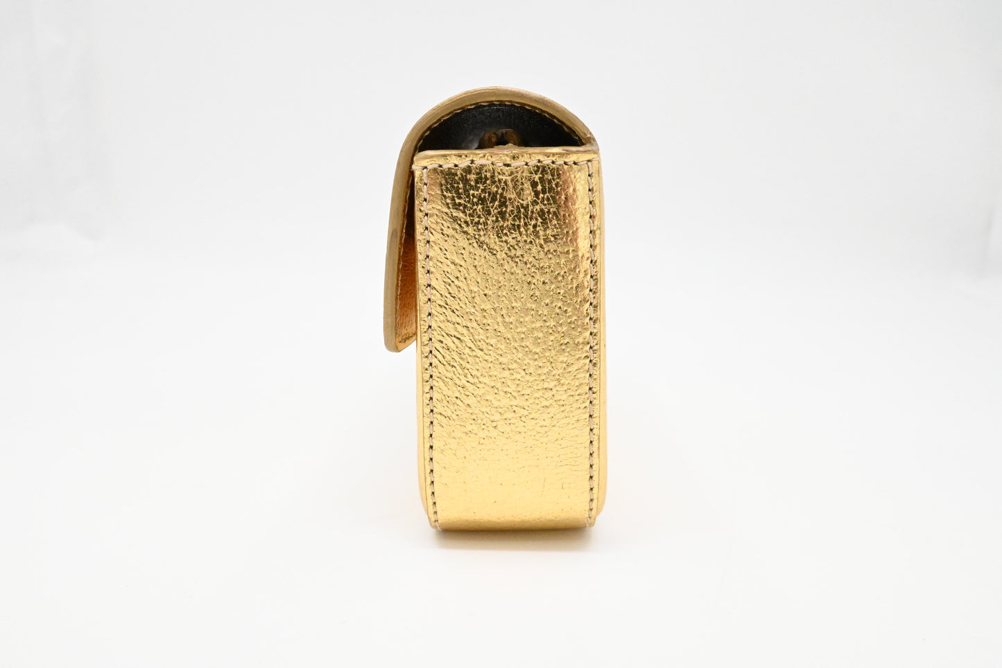 Prada Pouch in Gold Leather