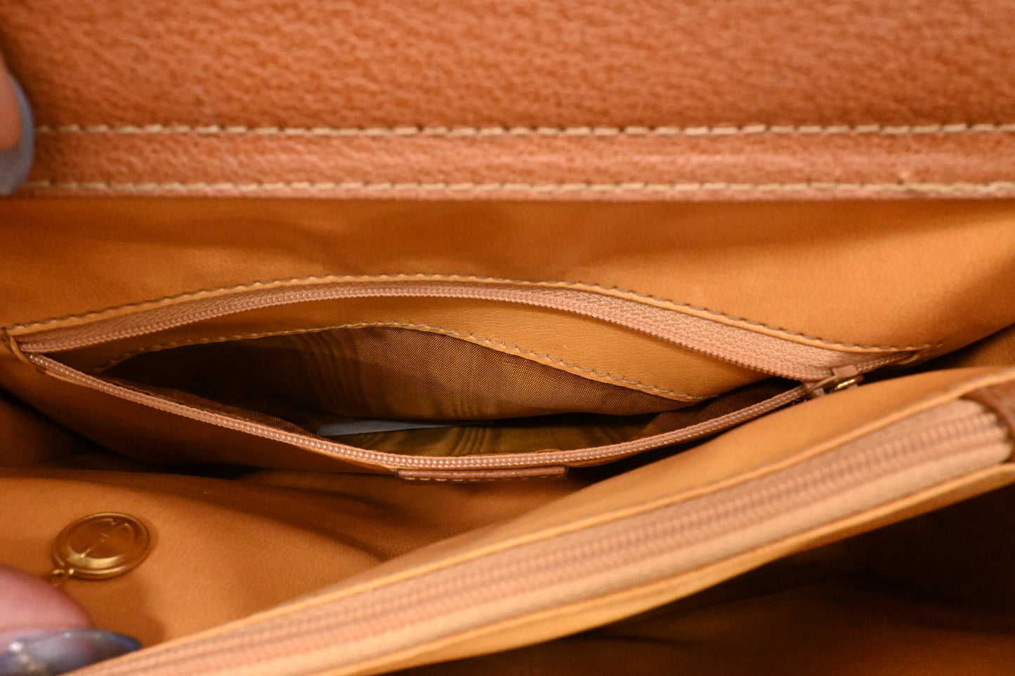 Gucci Medium Diana in Brown Leather