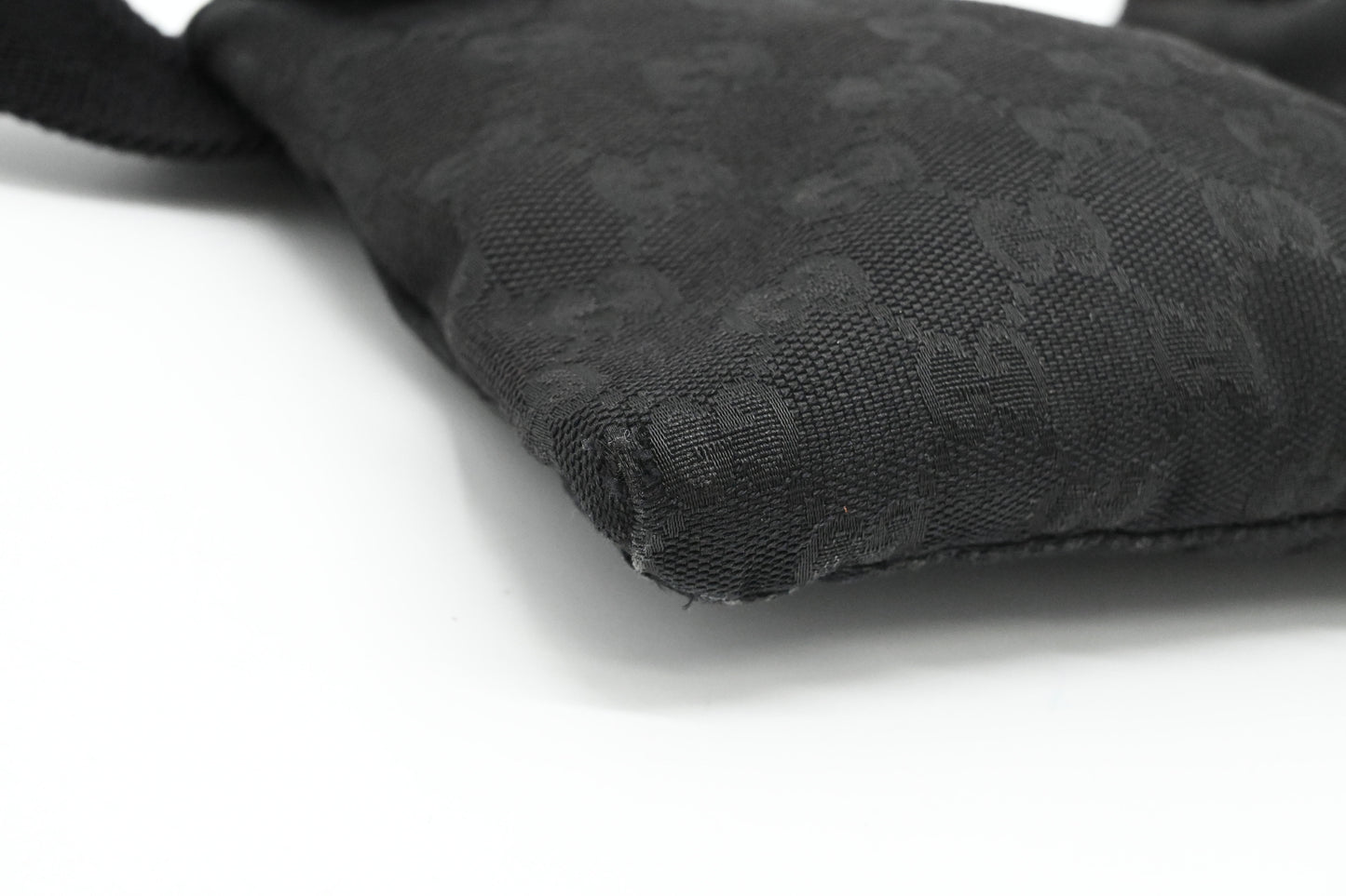 Gucci Bumbag in Black GG Canvas