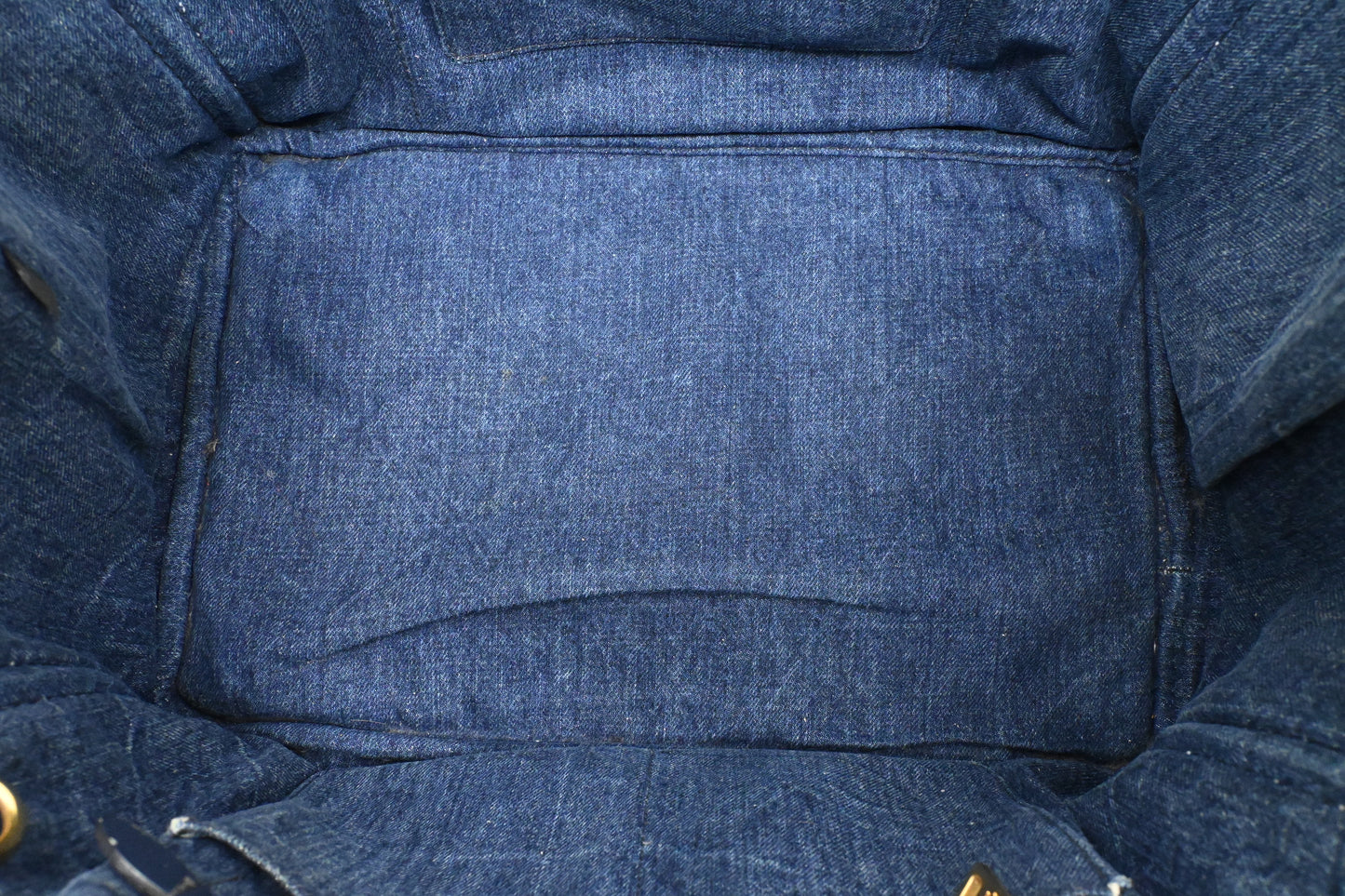Prada Canapa in Blue Denim Canvas