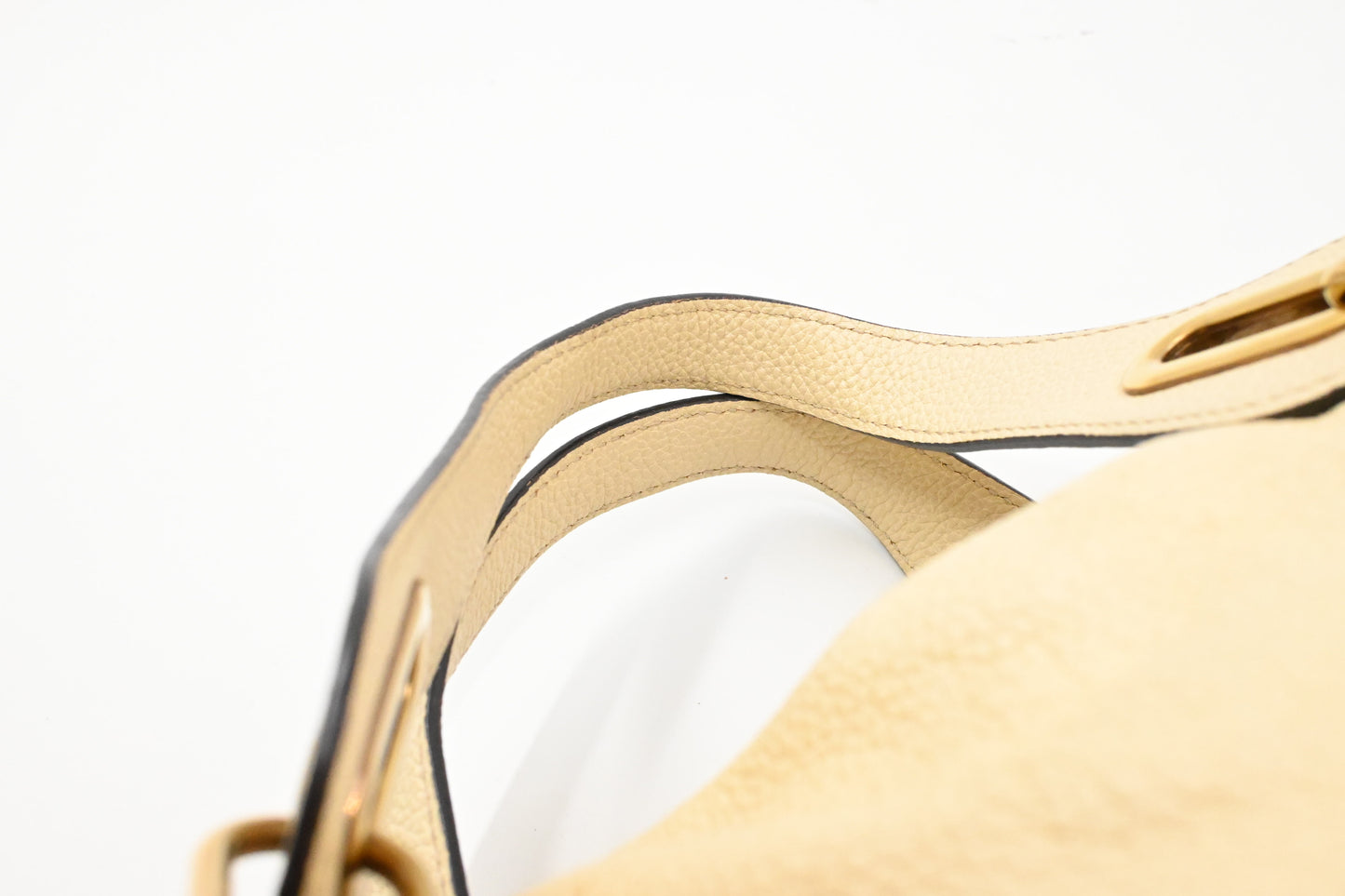 Chloe Paraty 2way Bag in Beige Leather