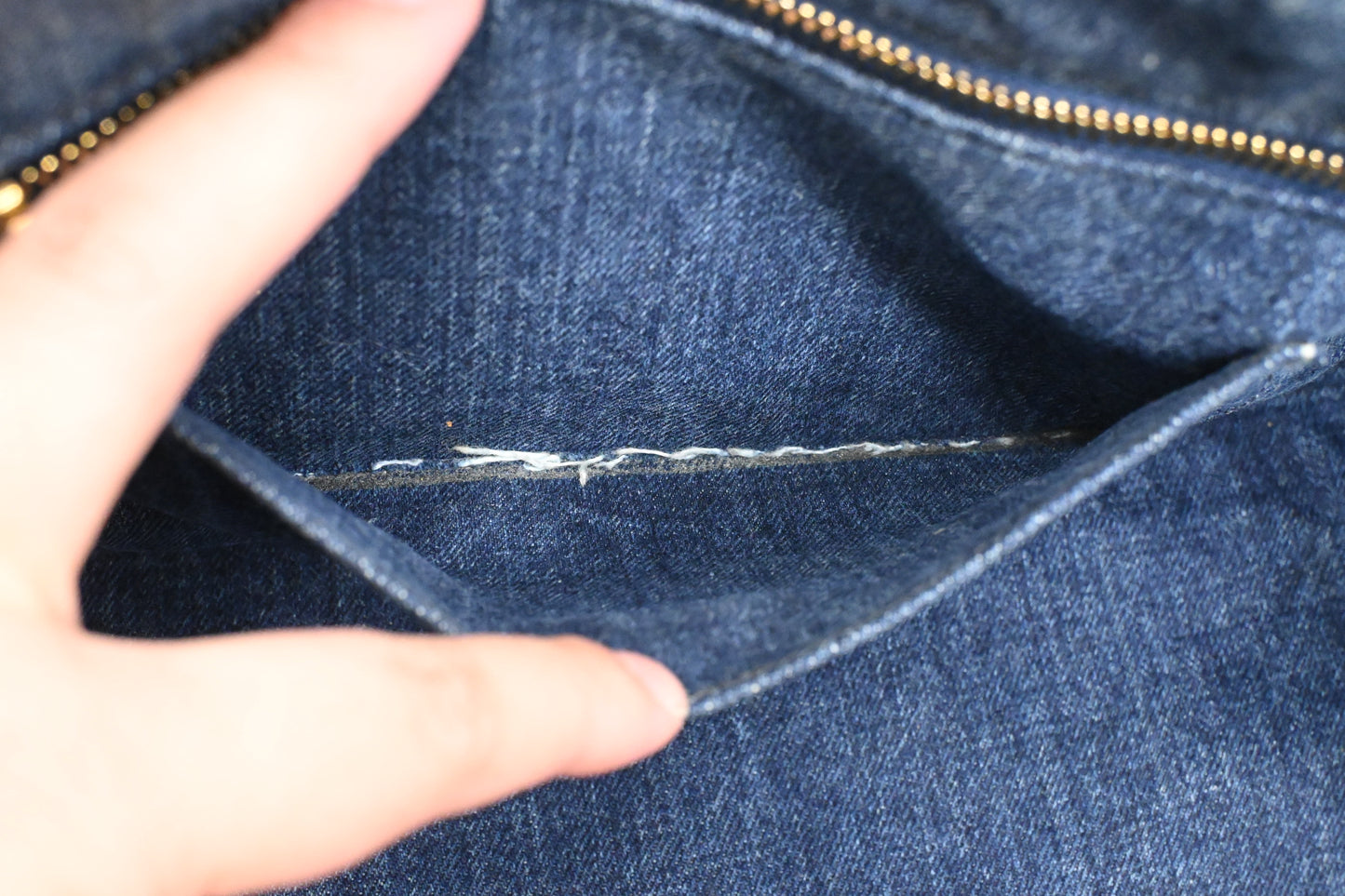 Prada Canapa in Blue Denim Canvas