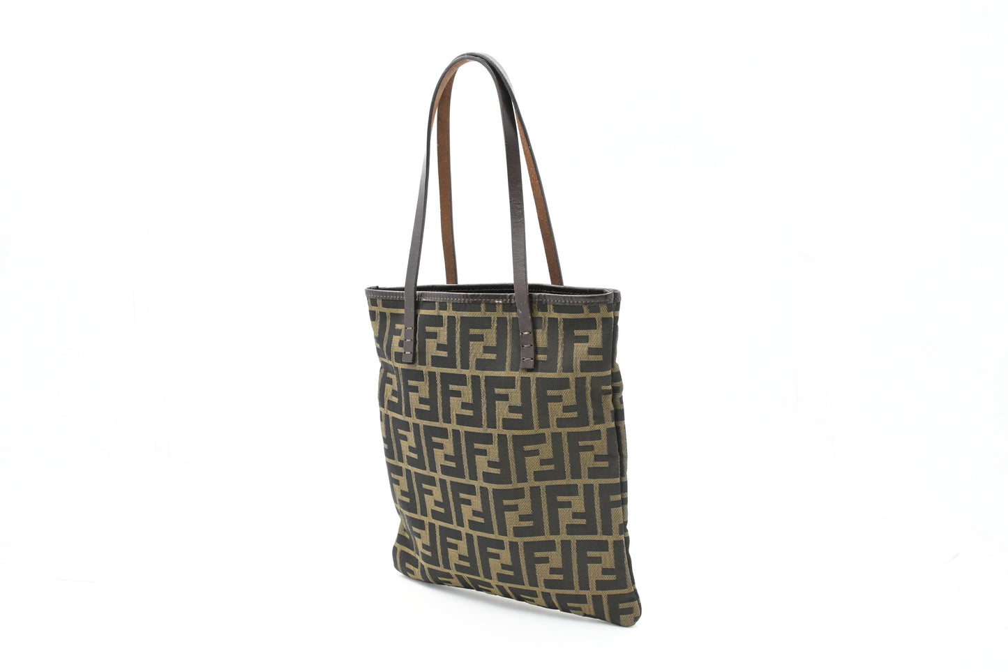 Fendi Small Tote in Zucca Canvas
