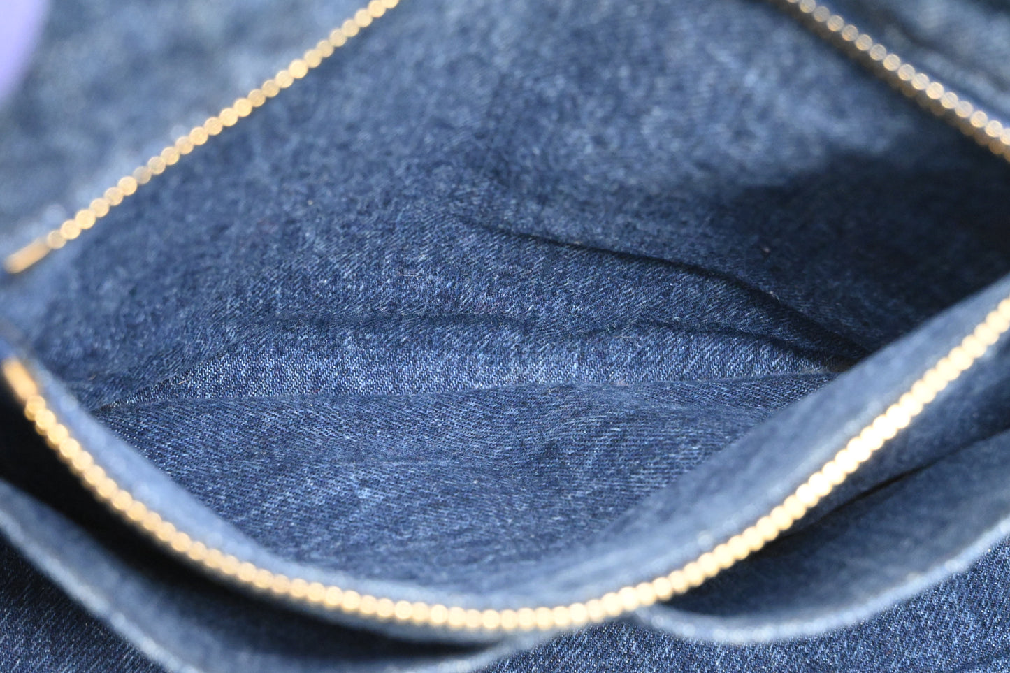 Prada Canapa in Blue Denim Canvas