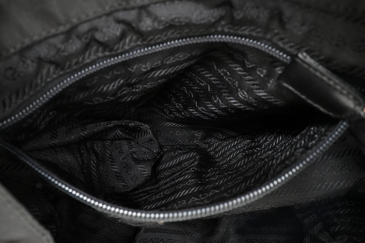 Prada Backpack in Black Vela Nylon