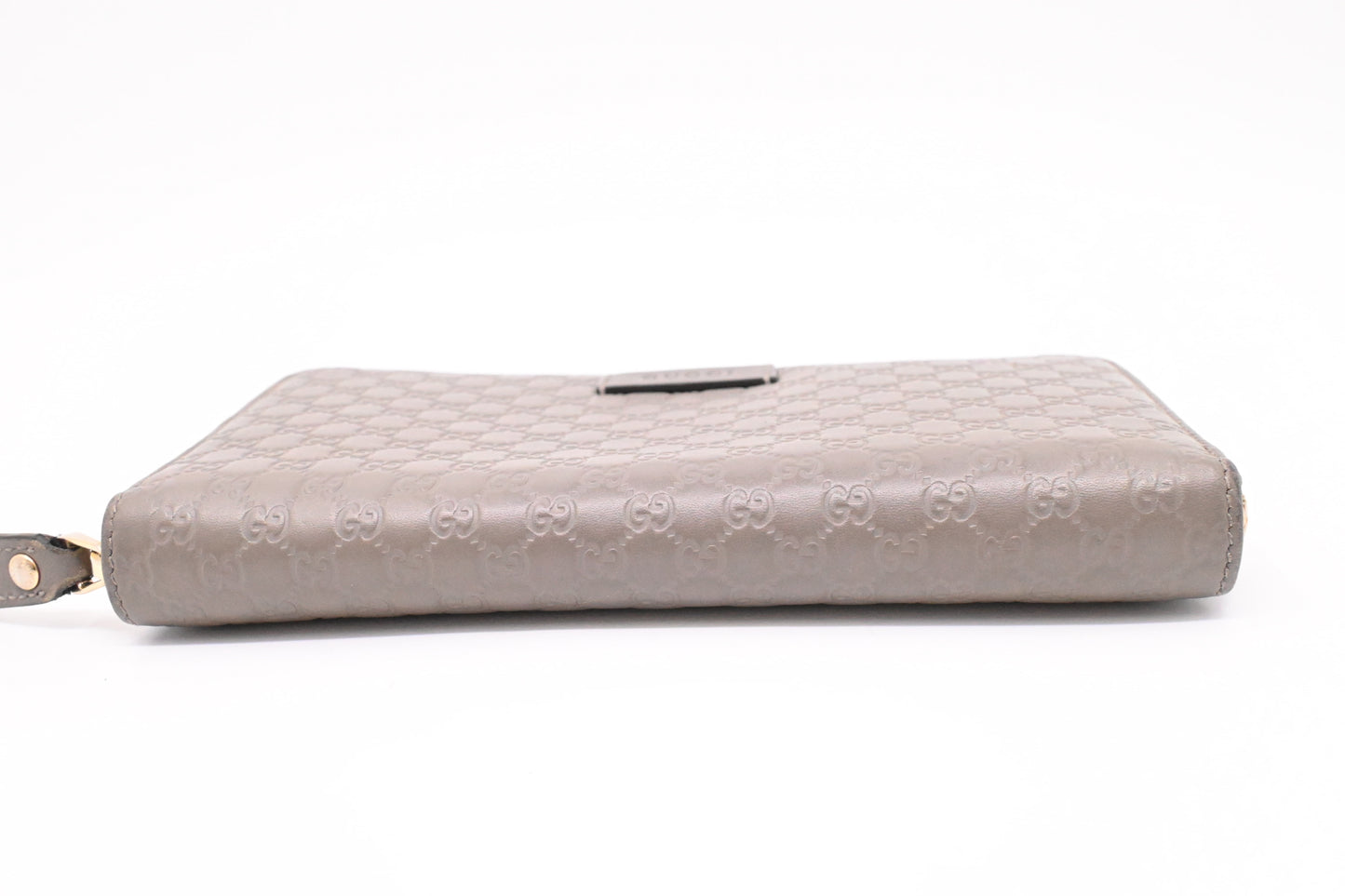 Gucci Wallet in Grey Microguccissima Leather