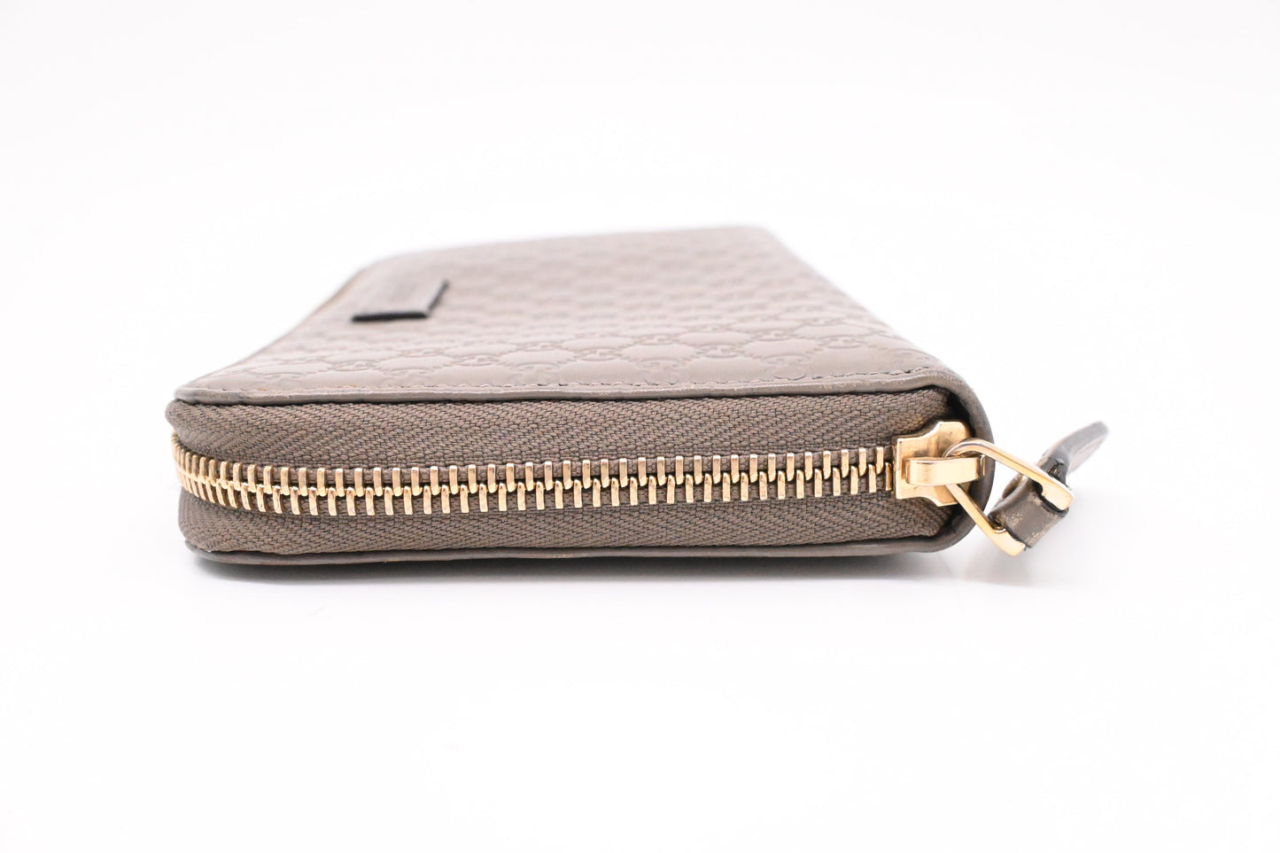 Gucci Wallet in Grey Microguccissima Leather