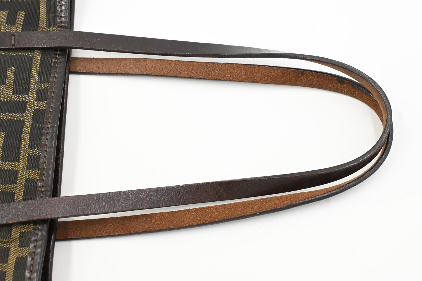 Fendi Small Tote in Zucca Canvas