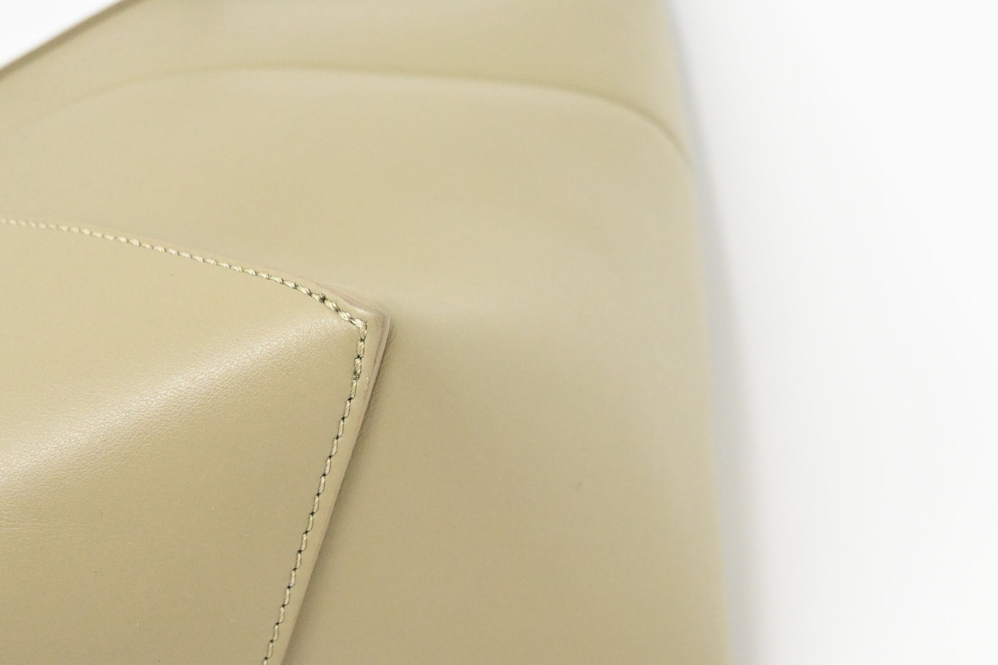 Loewe Puzzle Fold Tote Bag in Khaki Green Leather