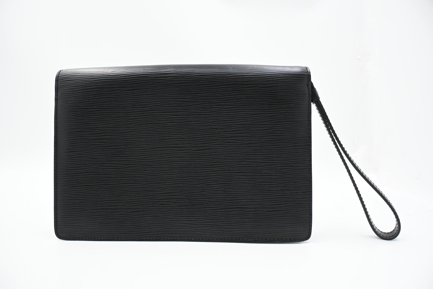 Louis Vuitton Sellier Dragonne in Black Epi Leather