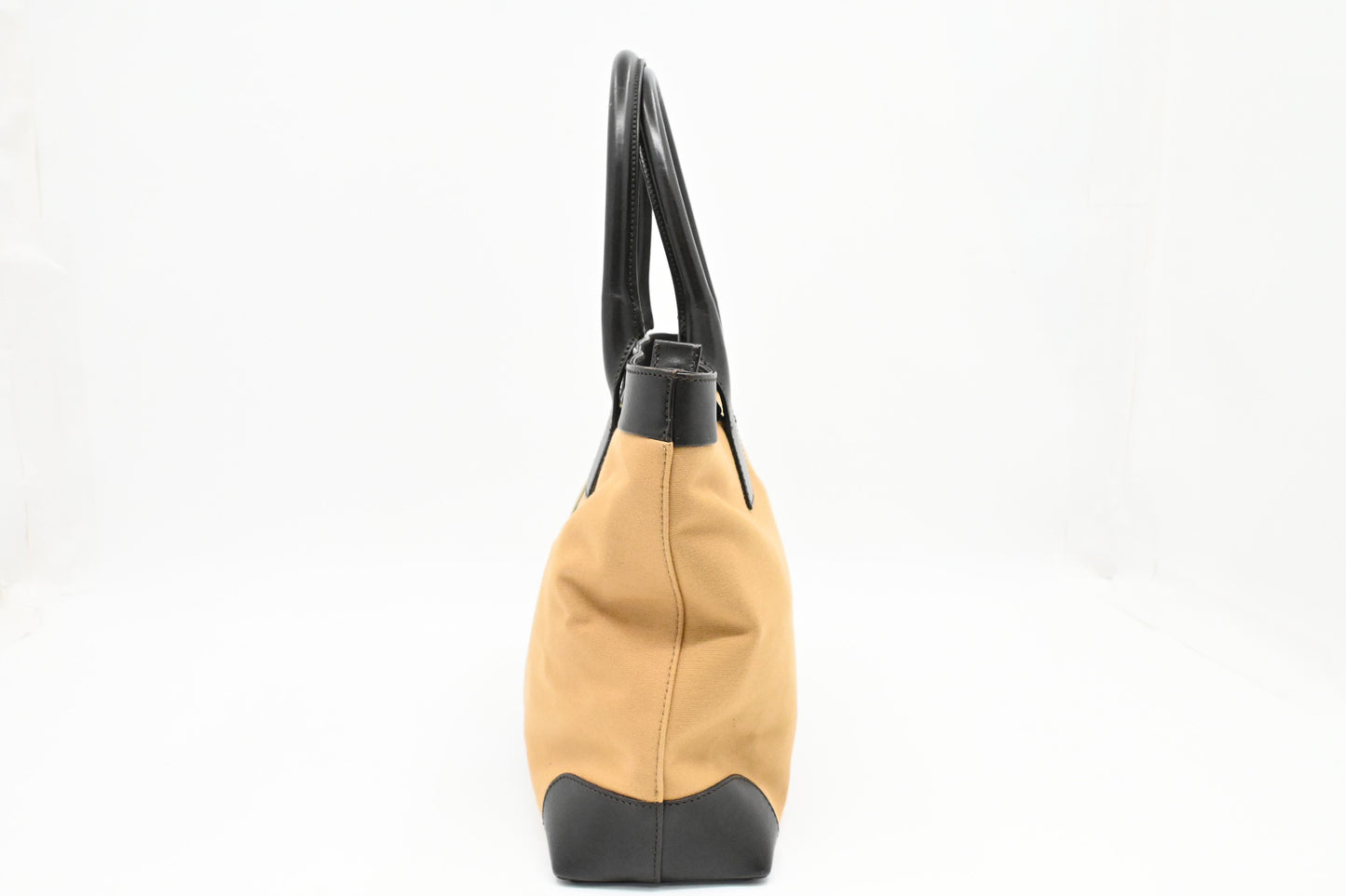 Gucci Sherry Handbag Bag in Brown Canvas