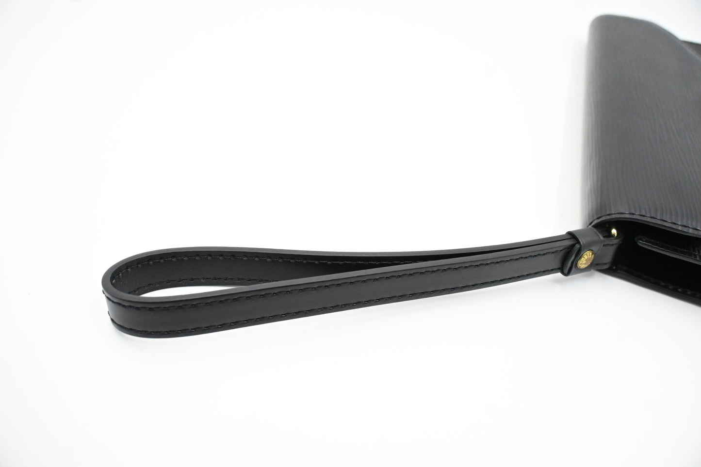 Louis Vuitton Sellier Dragonne in Black Epi Leather