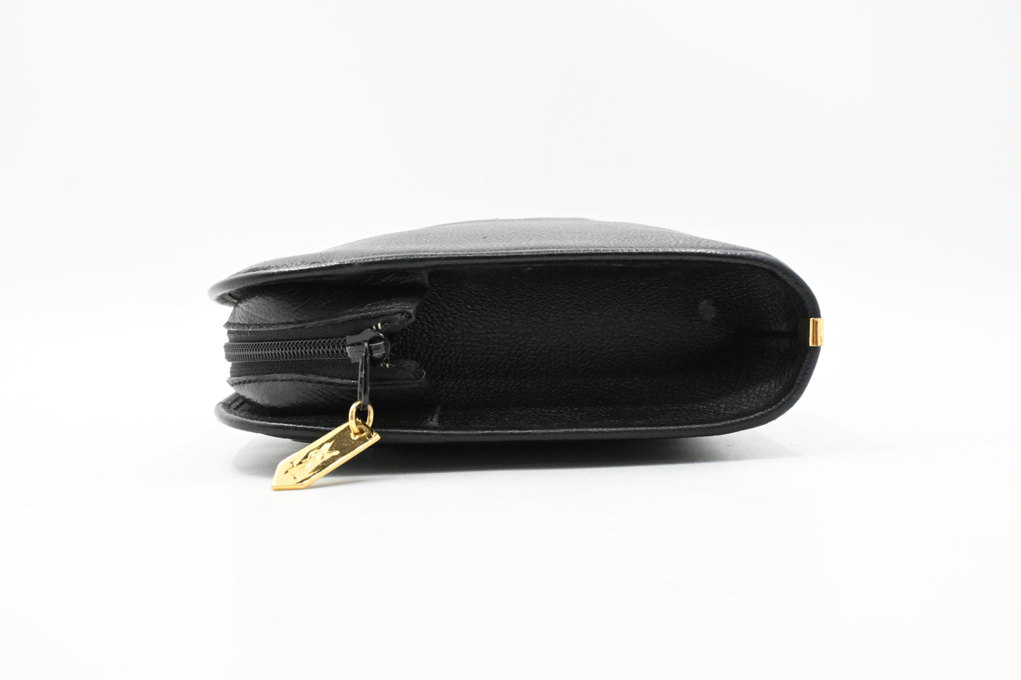 YSL Saint Laurent Clutch in Black Leather