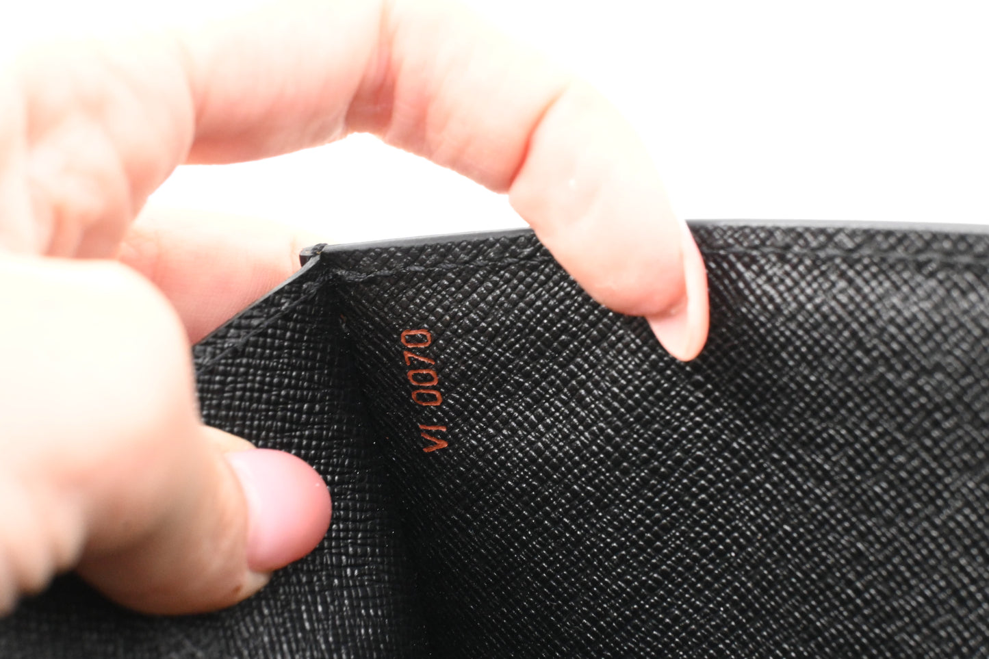 Louis Vuitton Sellier Dragonne in Black Epi Leather