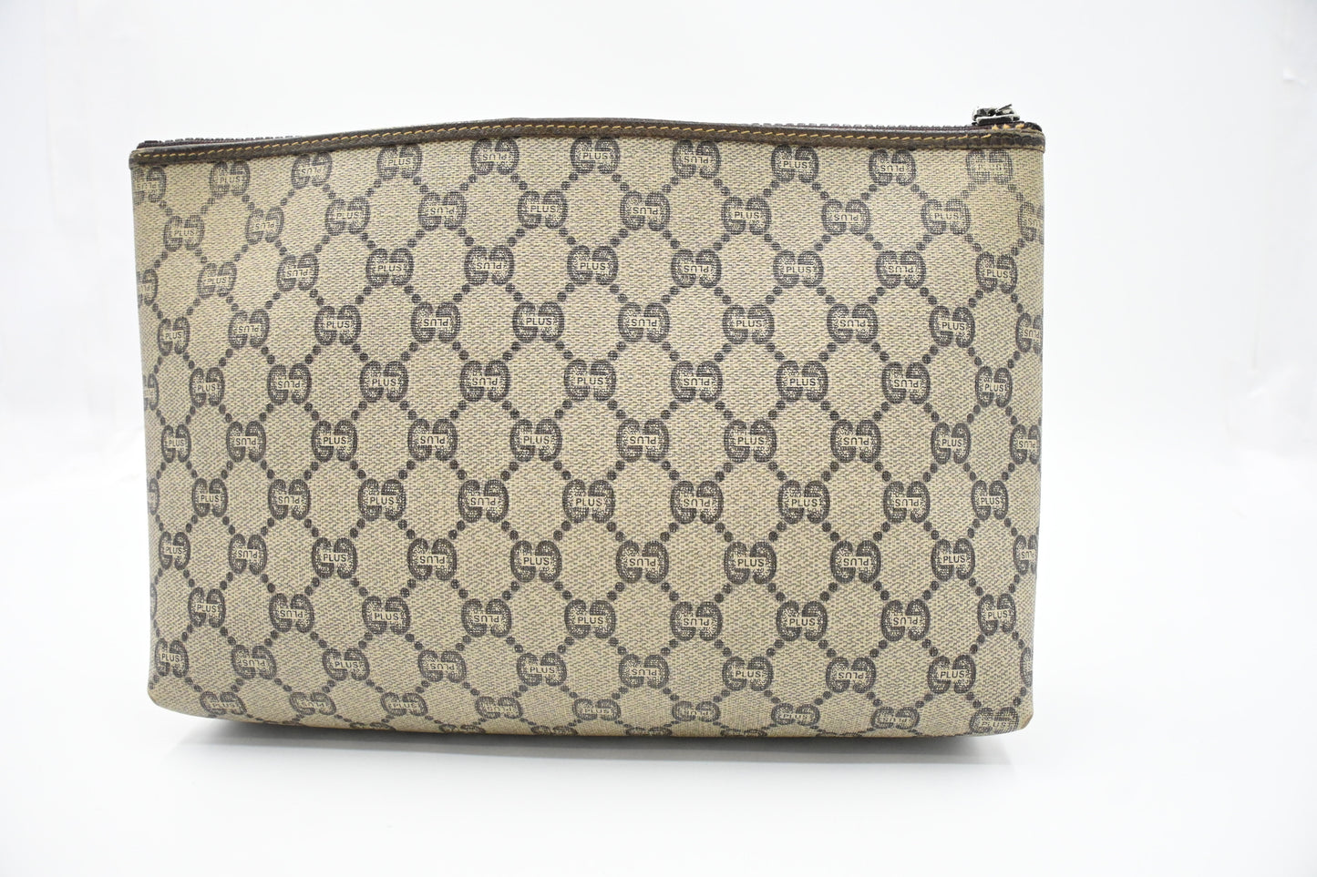 Gucci Plus Clutch in GG Plus Supreme Canvas