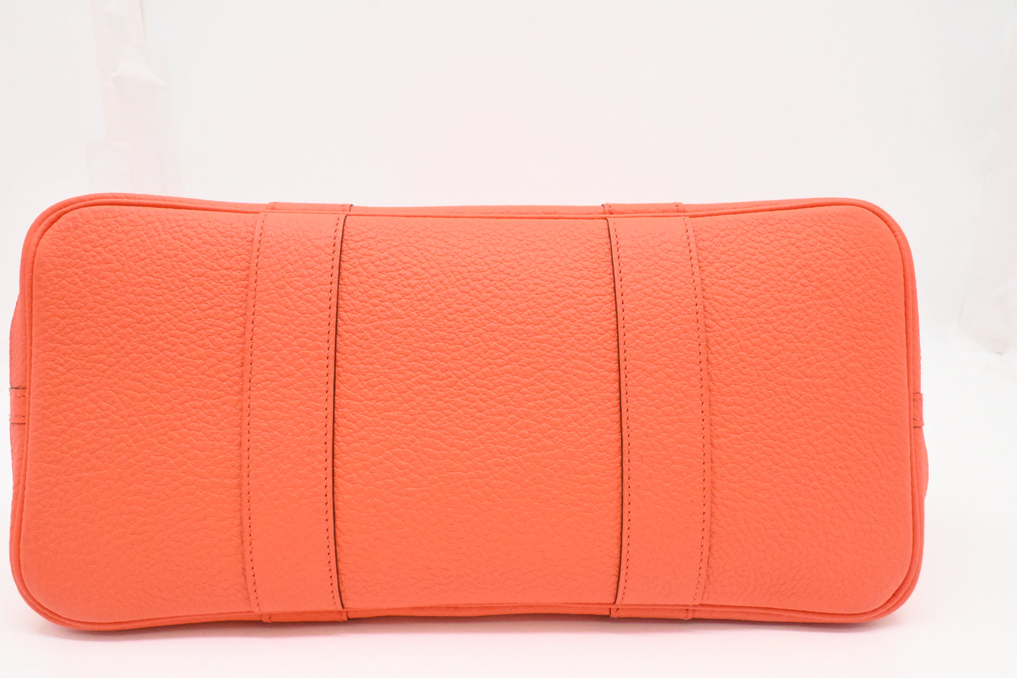 Hermes Camaille Garden Party 36 in Orange Leather