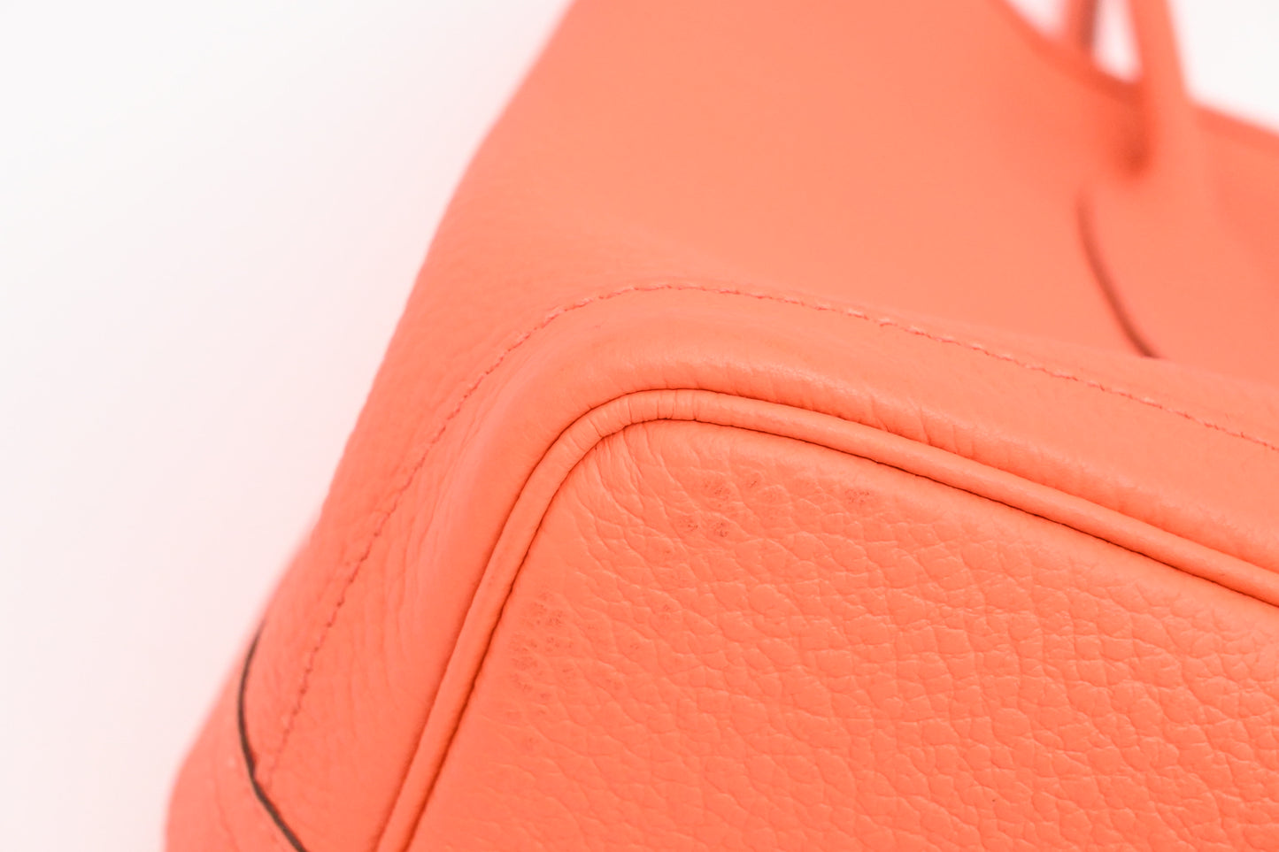 Hermes Camaille Garden Party 36 in Orange Leather