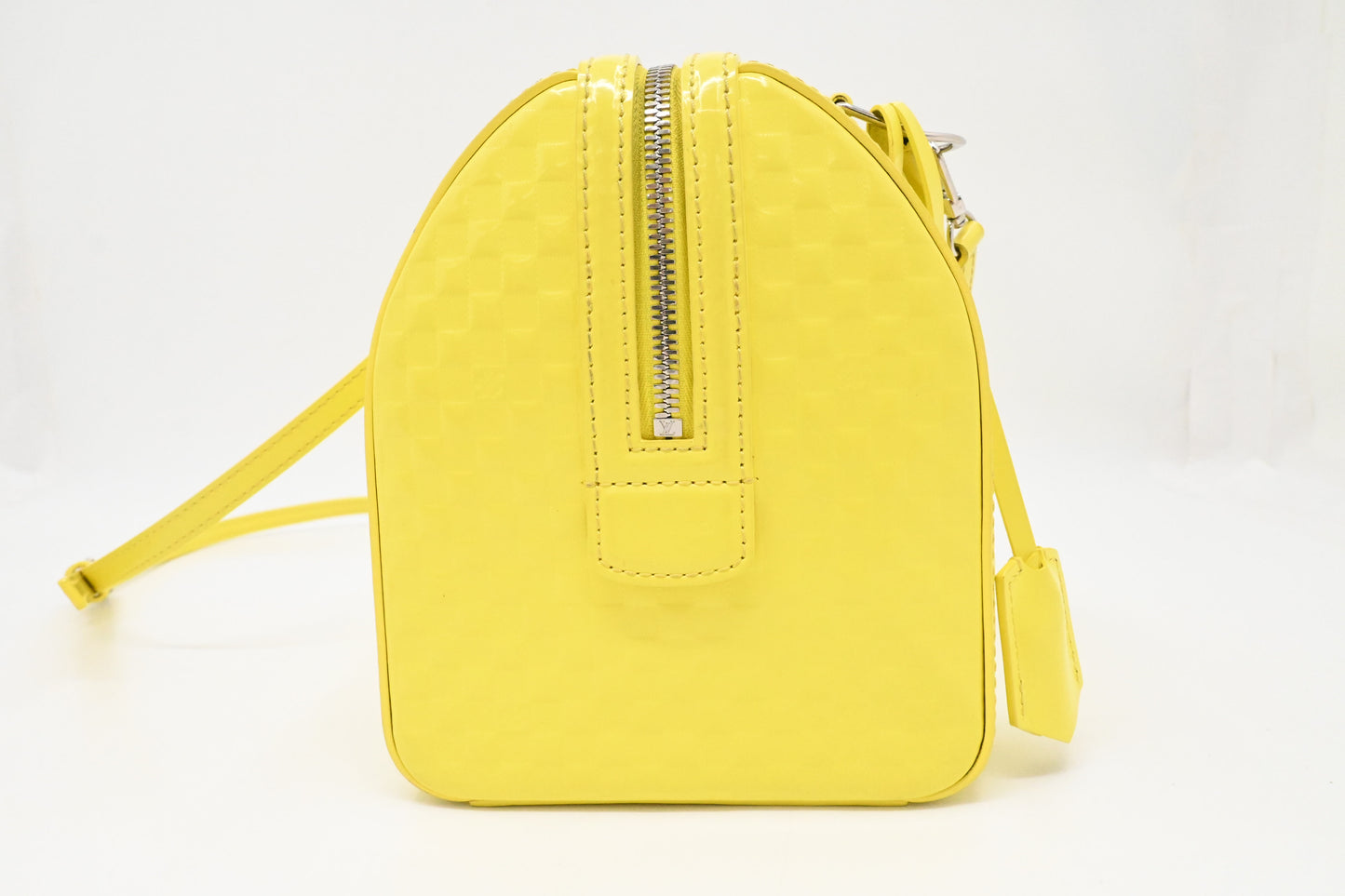 Louis Vuitton Speedy Cube in Yellow Damier Facette Leather