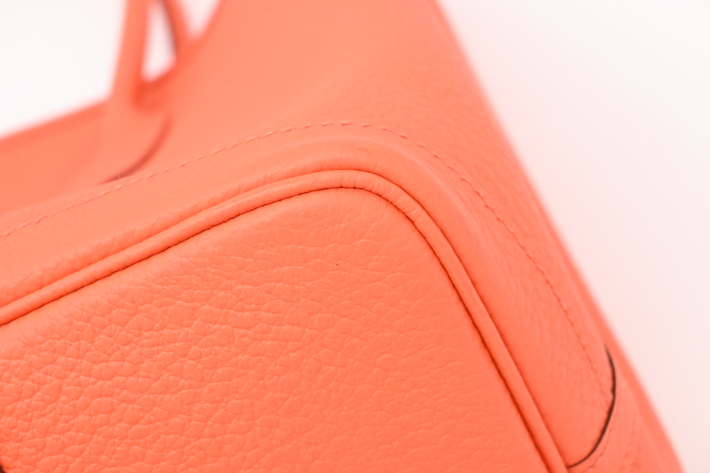 Hermes Camaille Garden Party 36 in Orange Leather