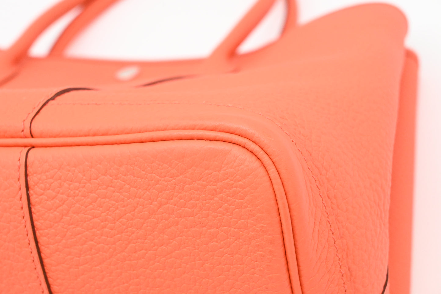 Hermes Camaille Garden Party 36 in Orange Leather