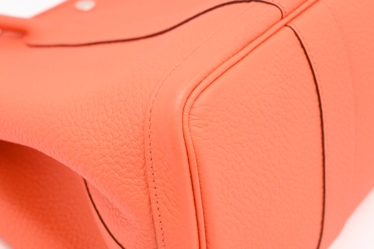 Hermes Camaille Garden Party 36 in Orange Leather
