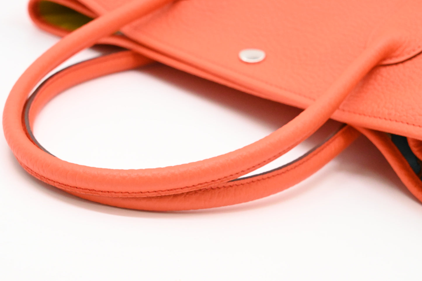Hermes Camaille Garden Party 36 in Orange Leather
