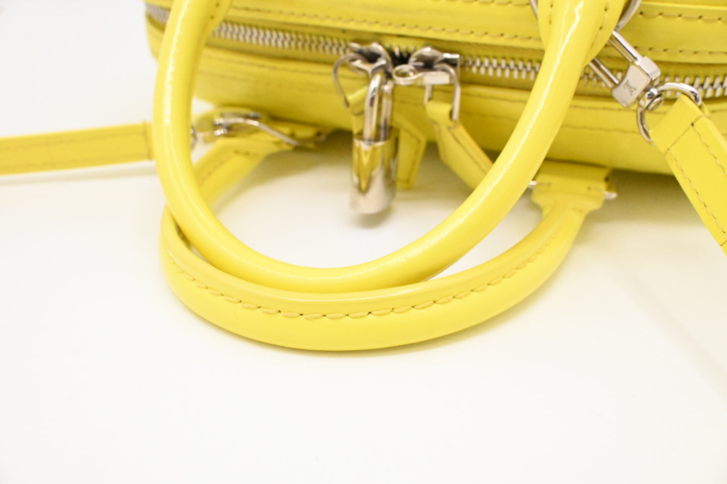 Louis Vuitton Speedy Cube in Yellow Damier Facette Leather