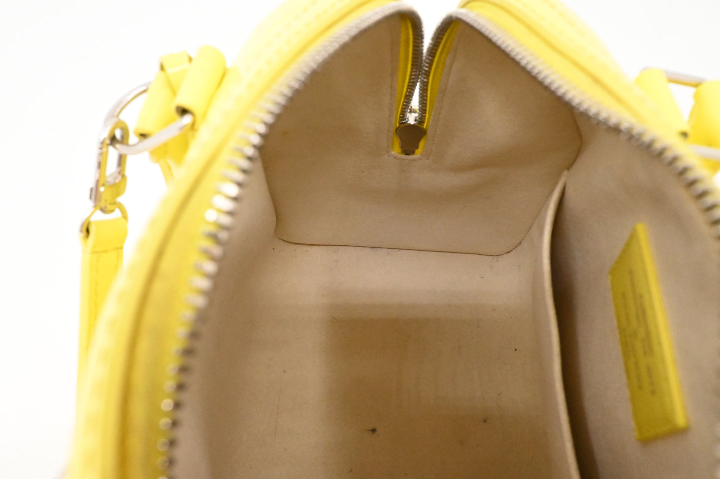 Louis Vuitton Speedy Cube in Yellow Damier Facette Leather