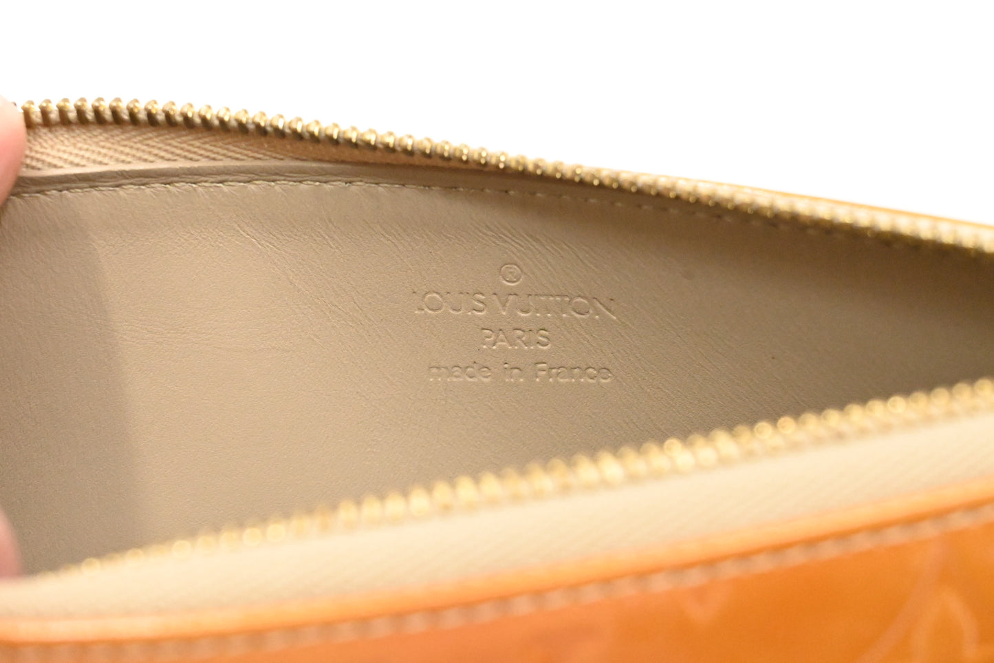 Louis Vuitton Lexington in Mango Vernis Leather