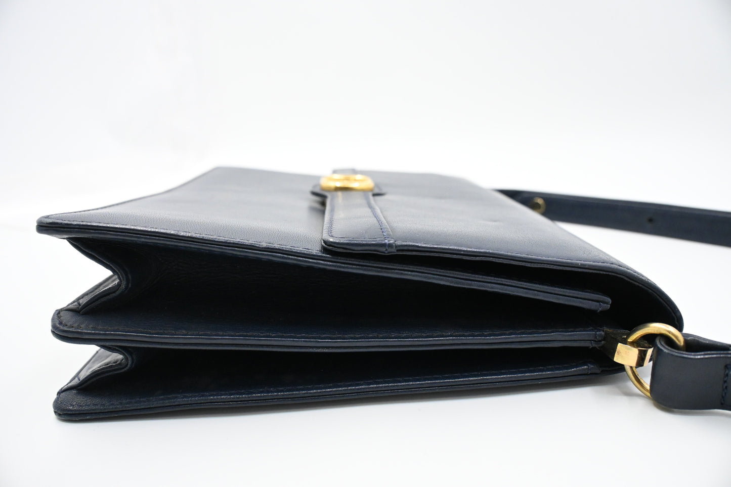 Dior Shoulder Bag in Blue Leather