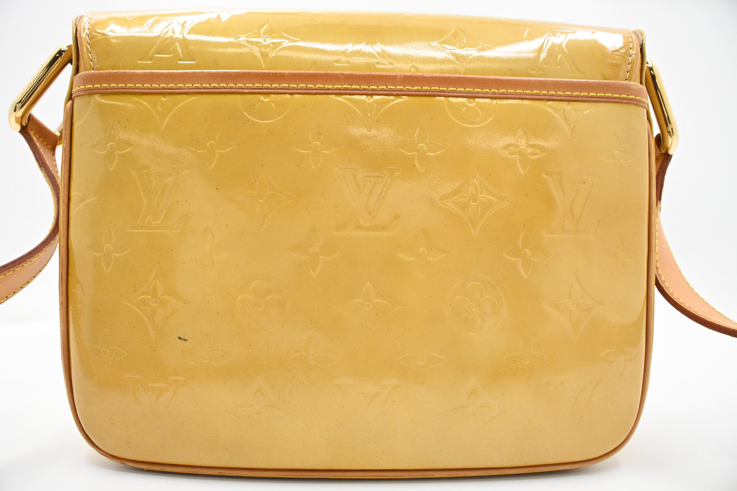 Louis Vuitton Christy GM in Yellow Venis Leather