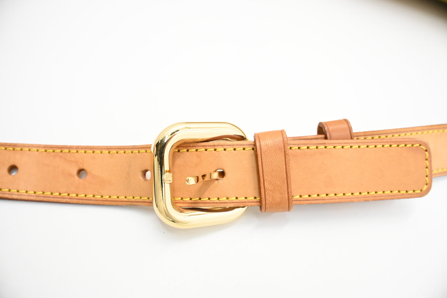 Louis Vuitton Christy GM in Yellow Venis Leather