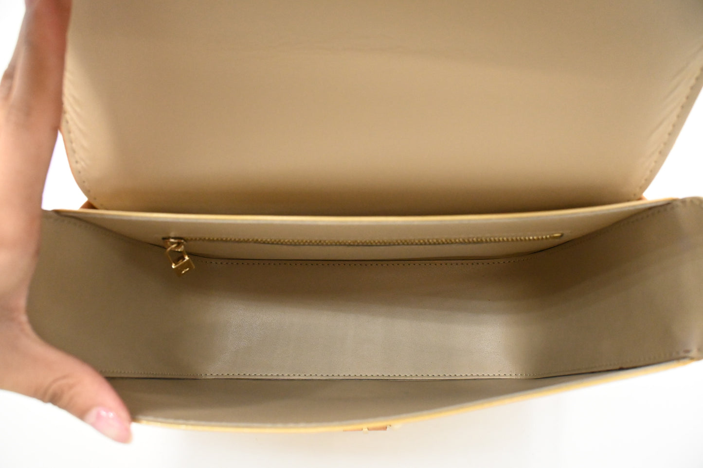 Louis Vuitton Christy GM in Yellow Venis Leather