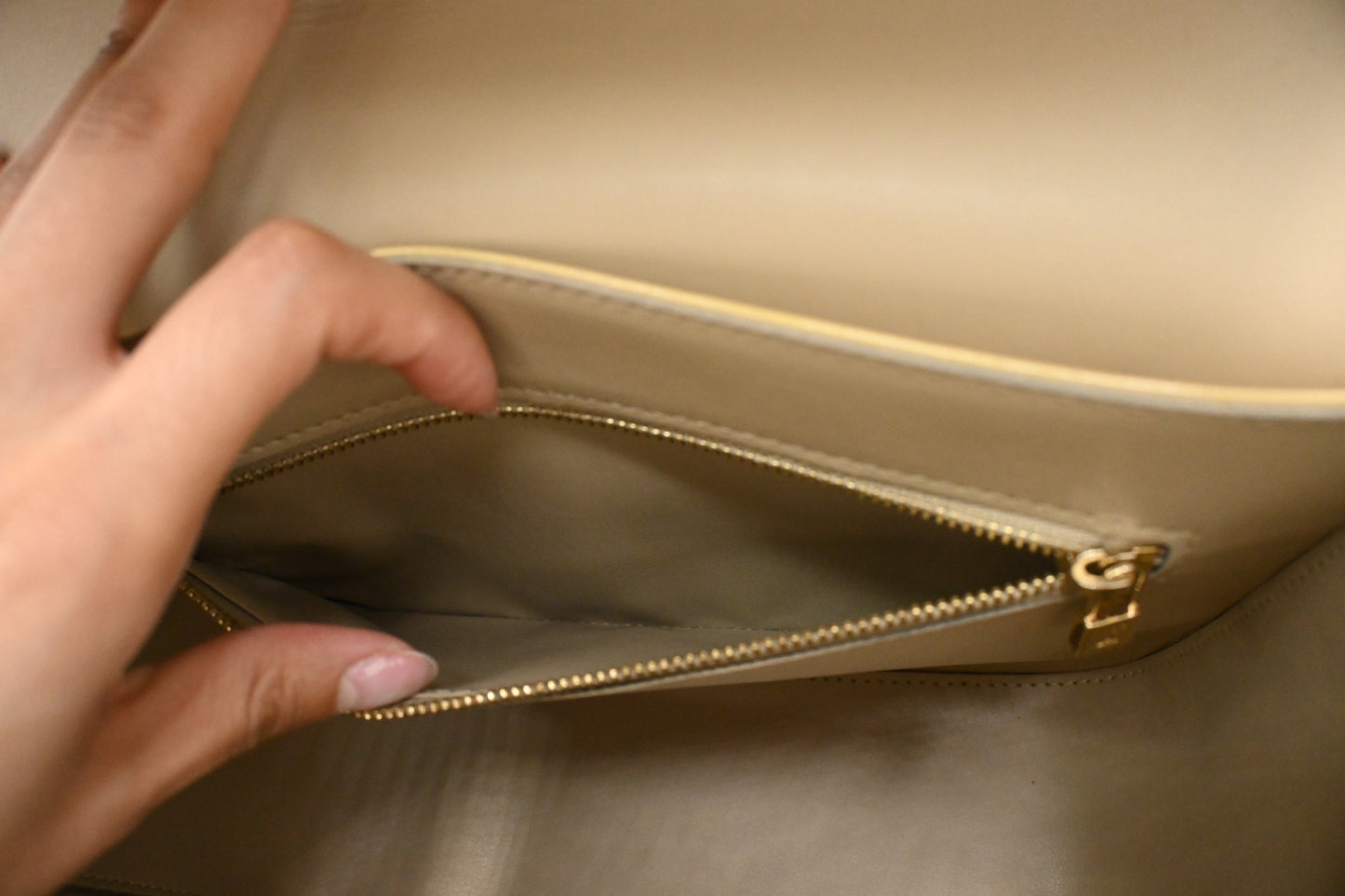 Louis Vuitton Christy GM in Yellow Venis Leather