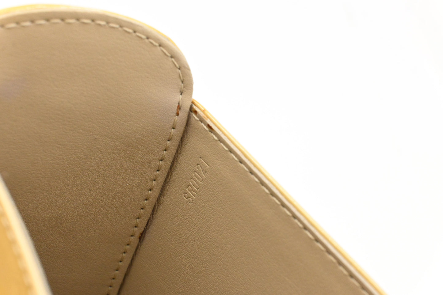 Louis Vuitton Christy GM in Yellow Venis Leather