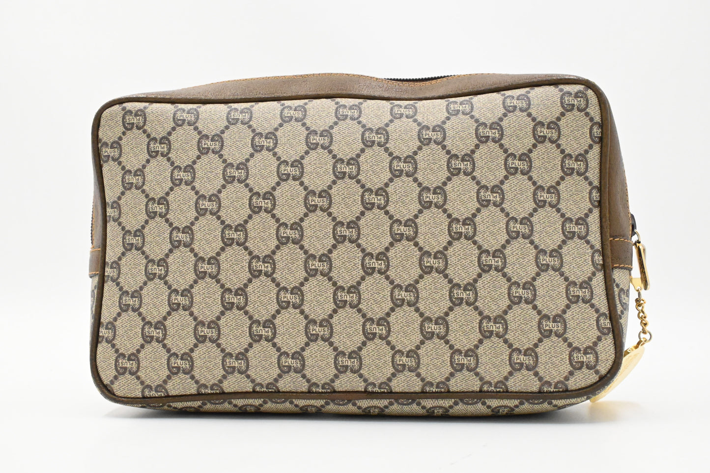 Gucci Plus Pouch in GG Coated Canvas