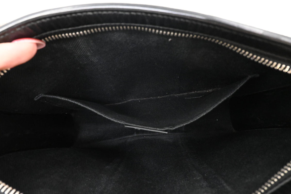 Gucci Toiletry Clutch in Black GG Supreme Canvas