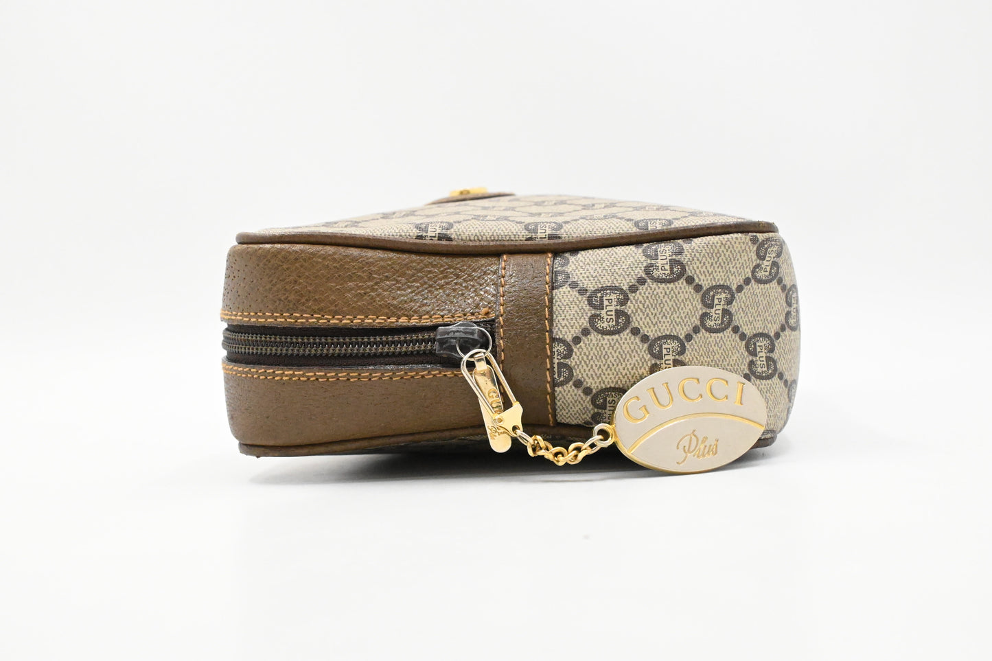 Gucci Plus Pouch in GG Coated Canvas