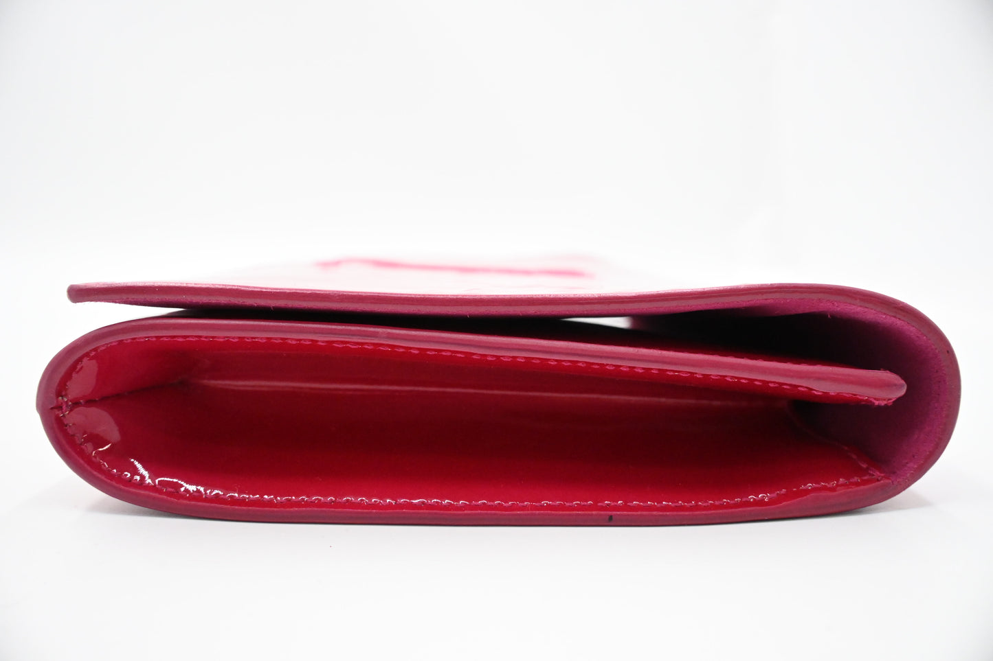 YSL Saint Laurent Clutch in Pink Patent Leather