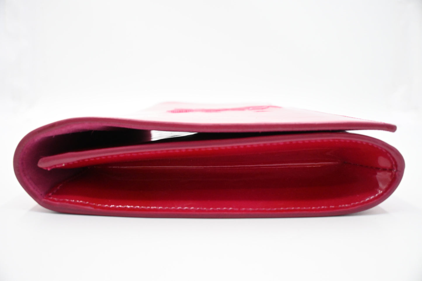YSL Saint Laurent Clutch in Pink Patent Leather