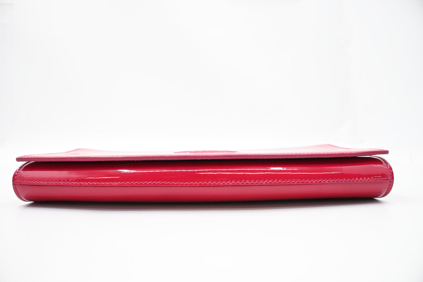 YSL Saint Laurent Clutch in Pink Patent Leather