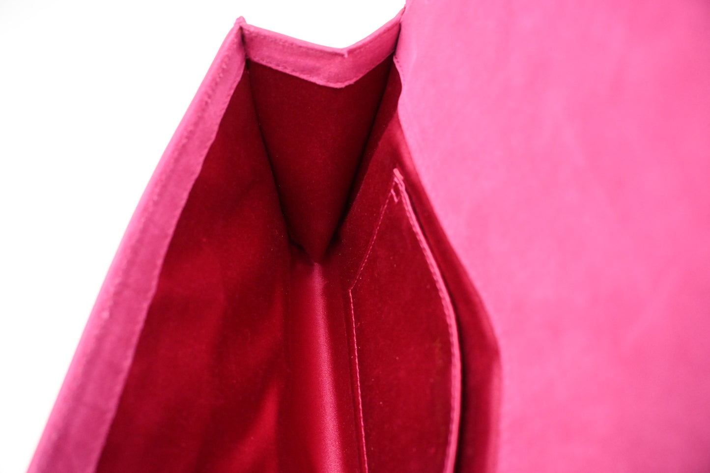 YSL Saint Laurent Clutch in Pink Patent Leather
