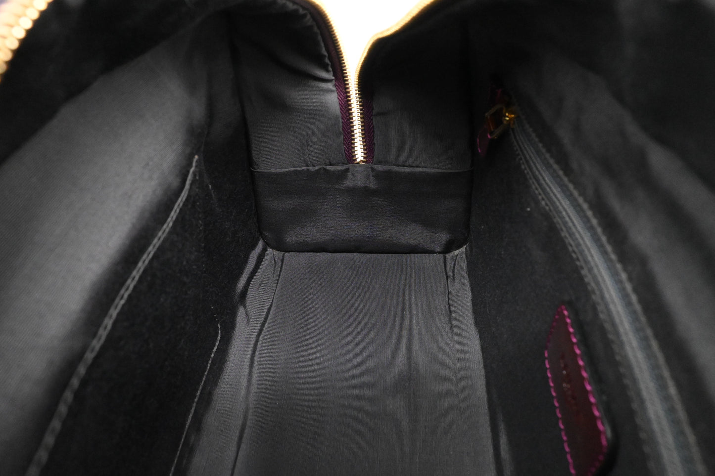 Loewe Amazona in Raisin Patent Leather