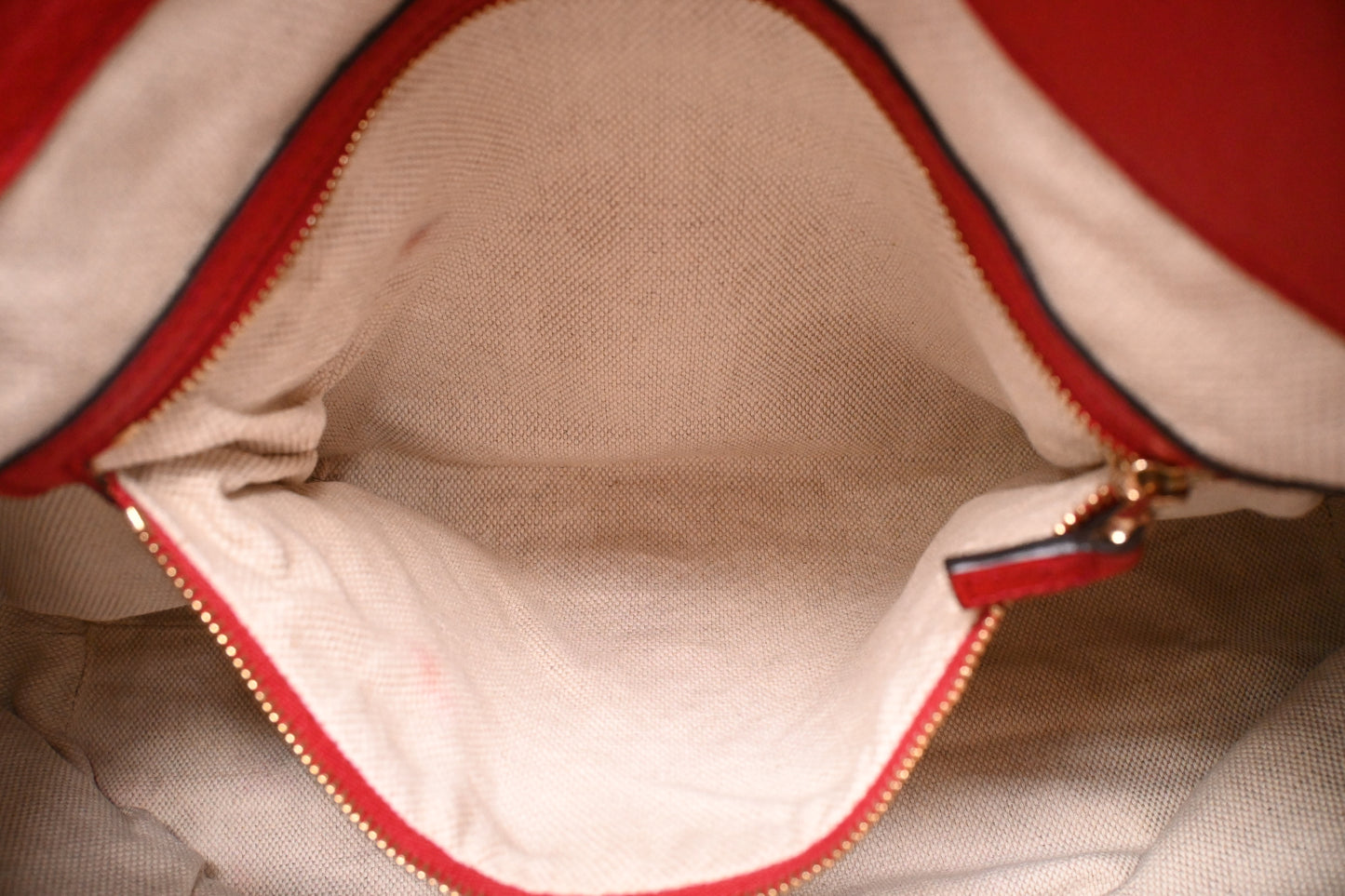 Gucci Soho Chain Shoulder Bag in Red Leather