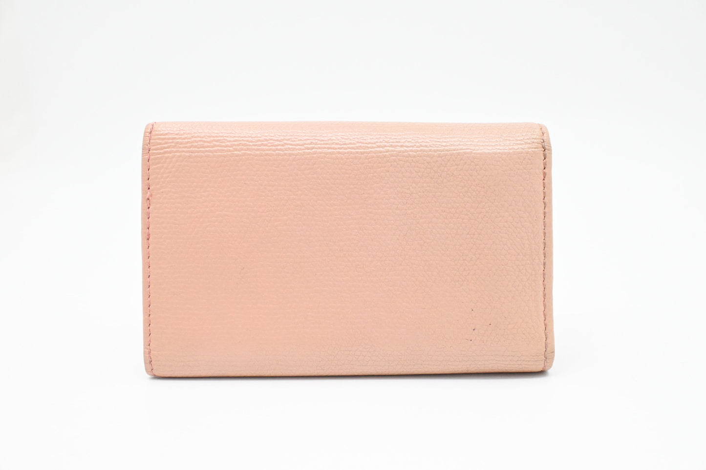 Chanel 6 Key Case in Pale Pink Leather