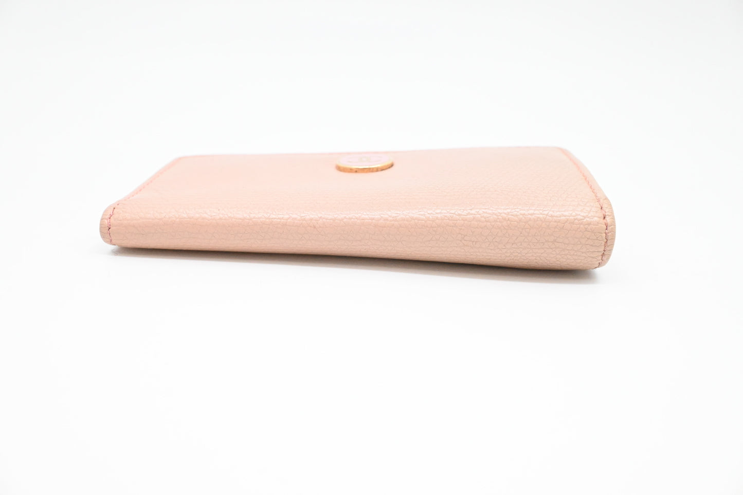 Chanel 6 Key Case in Pale Pink Leather