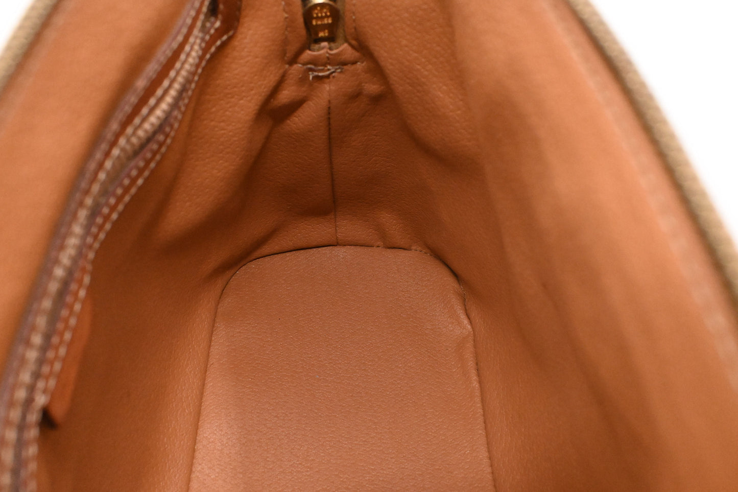 Celine Handbag in Brown Macadam Canvas