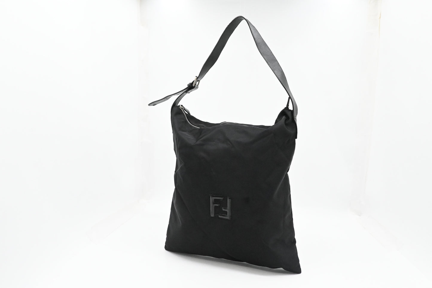Fendi Hand Bag in Black Nylon