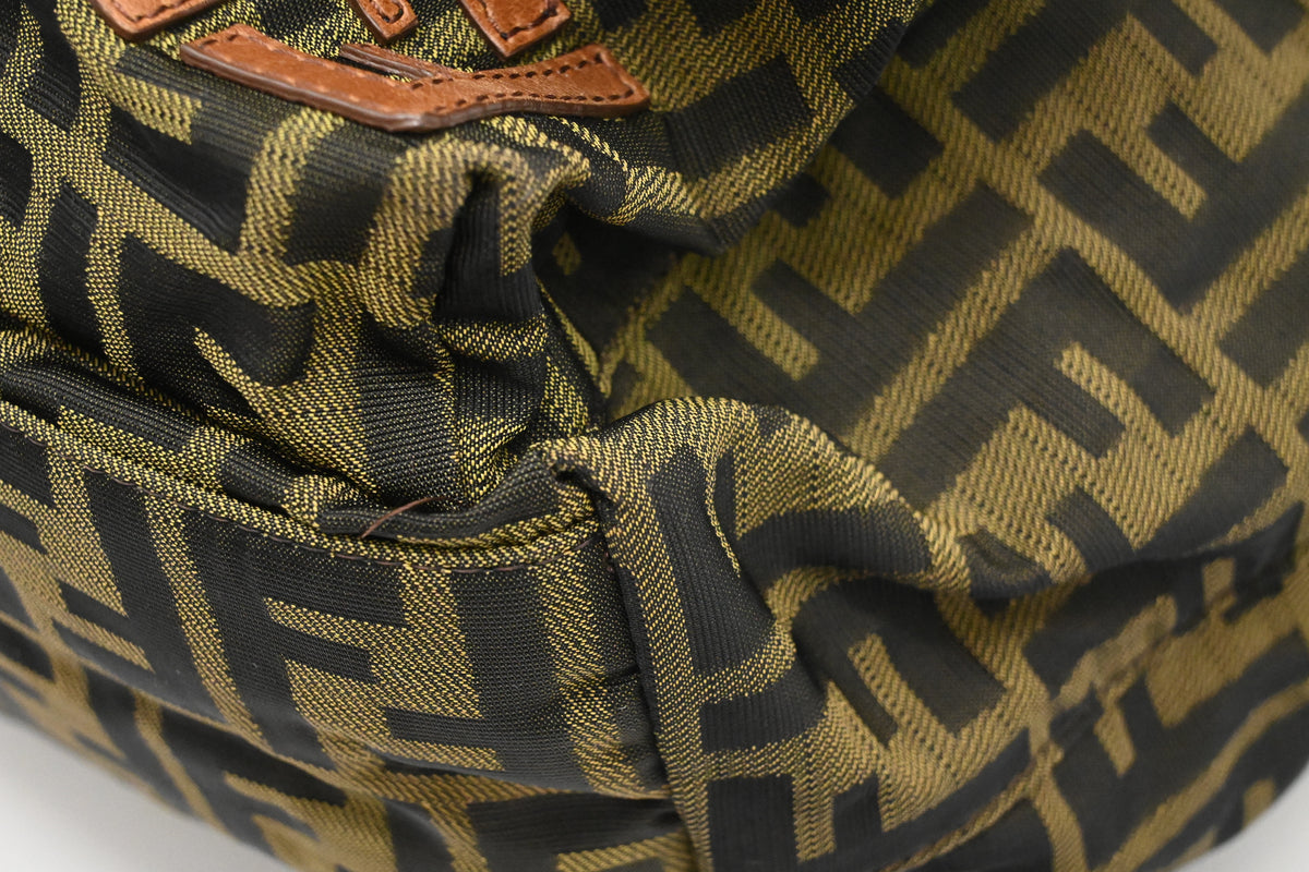 Fendi Backpack in Zucca Canvas
